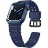 Hurtel Apyrankė Triple Protection Apple Watch SE apyrankė, 9, 8, 7, 6, 5, 4, 3, 2, 1 (41, 40, 38 mm) mėlynos spalvos