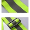 Hurtel Reflective petnešos dviračiui motociklui bėgiojimui juoda šviesą atspindinti liemenė