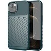 Hurtel Thunder Flexible Tough Rugged TPU iPhone 13 mini dėklas telefonui žalios spalvos