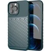 Hurtel Thunder Flexible Tough Rugged TPU iPhone 13 Pro Max dėklas telefonui žalios spalvos