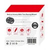 „Hurtel“ lenktyninis vairas „Nintendo Switch 2 Joy-Con“ valdikliui (2 vnt. pakuotė) - Juodas