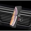 Hurtel Gravitacinis automobilinis išmaniojo telefono laikiklis oro angai su oro gaivikliu, sidabrinis (YC06)