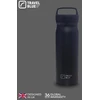Blue Hydro Flask Buteliukas termiczna Travel Mėlyna juoda