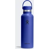 Gertuvė „Hydro Flask“ termosas su standartiniu burnos lankstaus dangteliu ir šiaudeliu „Capri Mėlyna“ termosas, 621 ml