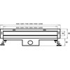Hydroland HYDROLAND LINEAR WALL WALL DRENAGE FLOW 1000 // OD.H.FLOW-1000