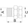 Hydroland ŚRUBUNEK MOSIĘŻNY 11/4'' // ŁM.Ś.32.H
