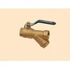 Hydroland TYTAN 1 "vandens rutulinis vožtuvas su filtru - ZKWF-25-WW