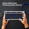 Klaviatūra HyperX Alloy Rise 75 Top Plate Baltas