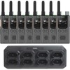 „Hytera HYTERA Radio DMR+analog HYT-S35, UHF 400-470 MHz, 2200 mAh, Metallic pilkas“