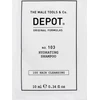 Depot, 100 plaukų valymo priemonių Nr. 103, provitaminas B5, plaukų šampūnai, drėkinimui, 10 ml