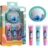Disney Air-Val Stitch Lūpų blizgesio rinkinys su veidrodėliu