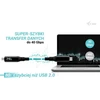 I-tec Thunderbolt 4 / USB4 Class Pro kabelis 240 W, 2x 4K/120 Hz, 40 Gbps, LCD, 150 cm