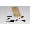 I-tec USB-A kabelio šakotuvas, 2 prievadų (2x USB-A), iki 5 Gbps, lankstus kabelio šakotuvas, 40 g