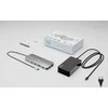 I-tec USB-C Metal Nano 3x Ekranas Docking Station 2x HDMI 1x USB-C video LAN Audio Skaitytuvas kart Maitinimas 140W + Įkroviklis 140W