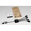 I-tec USB-C/USB-A kabelio šakotuvas, 4 prievadų (2x USB-C, 2x USB-A), iki 5 Gbps, lankstus kabelio šakotuvas, 60 g