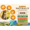 Eukanuba Drėgnas Kačių Maistas - Iams Naturally Suaugusiųjų Žemė Ir Jūra, Mėlyna