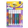 Skystieji klijai Bic Kids metalic, blizgūs, 63 g, 6 vnt