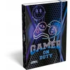 ICO aplankas su gumyte ICO Lizzy Esport Gamer on Duty, erdvinis, A4, įvairių spalvų
