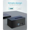 ICY BOX IB-1122-U3-B 1x SATA į USB 3.2 Gen 1 juodas