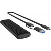 Icy Box Raidsonic | M.2 NVMe ir SATA SSD korpusas per USB Type-C | IB-1808MCT-CU31