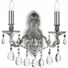 Ideal Lux sieninis šviestuvas Ideal Lux sieninis šviestuvas Gioconda AP2 2x40W E14 sidabrinis 044910