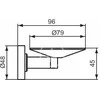 Ideal Standard muilinė A9129AA - A9129AA