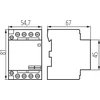 MODULINIS KONTAKTORIUS KMC-63-40 63 A 400 V AC IDEALUS