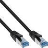 InLine 40vnt. Bulk- Pack InLine ® FTP PiMF Cat.6A nemokamai 500 MHz juodas 2m
