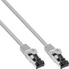 InLine® Komutacinis kabelis S/FTP PiMF Cat.8.1 be halogenų 2000MHz pilkas 2m