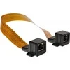 InLine ® 2x RJ45 lizdas, neekranuotas, 0,3 m (69991I)