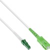 InLine ® Optinis optinis kabelis, FTTH, LC / APC 8 ° į SC / APC 8 °, 9 / 125μm, OS2, 25m
