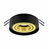 Struhm Ideus Odyn 04490 įleidžiamas šviestuvas, 1x35W GU10, juodas/auksinis