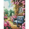 Ideyka Deimantinė mozaika be rėmo - Gėlynas 30x40