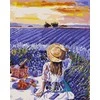 Ideyka Tapyba pagal numerius - Levandų piktograma 40x50cm