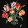 Ideyka Paveikslas pagal skaičius - Elegantiškos tulpės 40x40