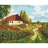 Ideyka Tapyba pagal skaičius. Ukrainos keliai 40x50