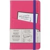 IF Bookaroo Bloknotas Journal Pocket A6 - Rožinė