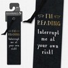 Bookshop Literary Bookmarks - Interrupt Me