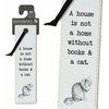 Bookshop Literary Bookmarks - Books &amp; A Cat