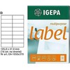 Lipni etiketė 105x37 IGEPA EA-105X37