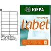 Igepa IGEPA A4 105 X 42.3 MM BALTĖ (100)