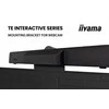 „IIYAMA TE8615A-B1AG“ 86 colių stilingas IFP monitorius „iiWare21E“ 3840x2160 UHD IPS „Android“ 14, 16/128 GB, 2xHDMI DP, 2xUSB-C, VESA 600x400