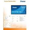 „IIYAMA TE8615A-B1AG“ 86 colių stilingas IFP monitorius „iiWare21E“ 3840x2160 UHD IPS „Android“ 14, 16/128 GB, 2xHDMI DP, 2xUSB-C, VESA 600x400