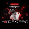 „Rampage Hydra Pro Pad“ kilimėlis RGB 2.4G, magnetiniai paleidikliai su Balta įkrovimo stotele