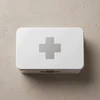 Ikonka Metalowa aptiečėlė su išimama dėklu, 32,5 x 16,5 x 20,5 cm