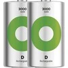 GP Akumuliatorius ReCyko D / R20 3000mAh 2 vnt.