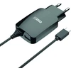 Įkroviklis 2GO 2GO Ladegerät 12W USB-C + 1-Port 1x USB-A Kabelis 1,4m juodas