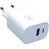3mk FlowPower 25W 1A1C PD QC4+ balta