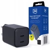 3mk Hyper Charger PD 45W GaN AVS QC4+ PPS AFC FCP DCP 2C Juodas