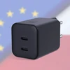 3mk Hyper Charger PD 45W GaN AVS QC4+ PPS AFC FCP DCP 2C Juodas